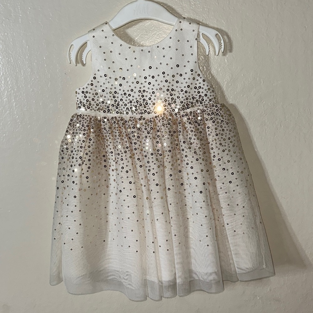 Glitter gold dress